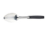MasterClass Stainless Steel Colour-Coded Slotted Spoon - Black image 1