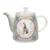 London Pottery Bell-Shaped Teapot with Infuser for Loose Tea - 1 L, Hare image 1