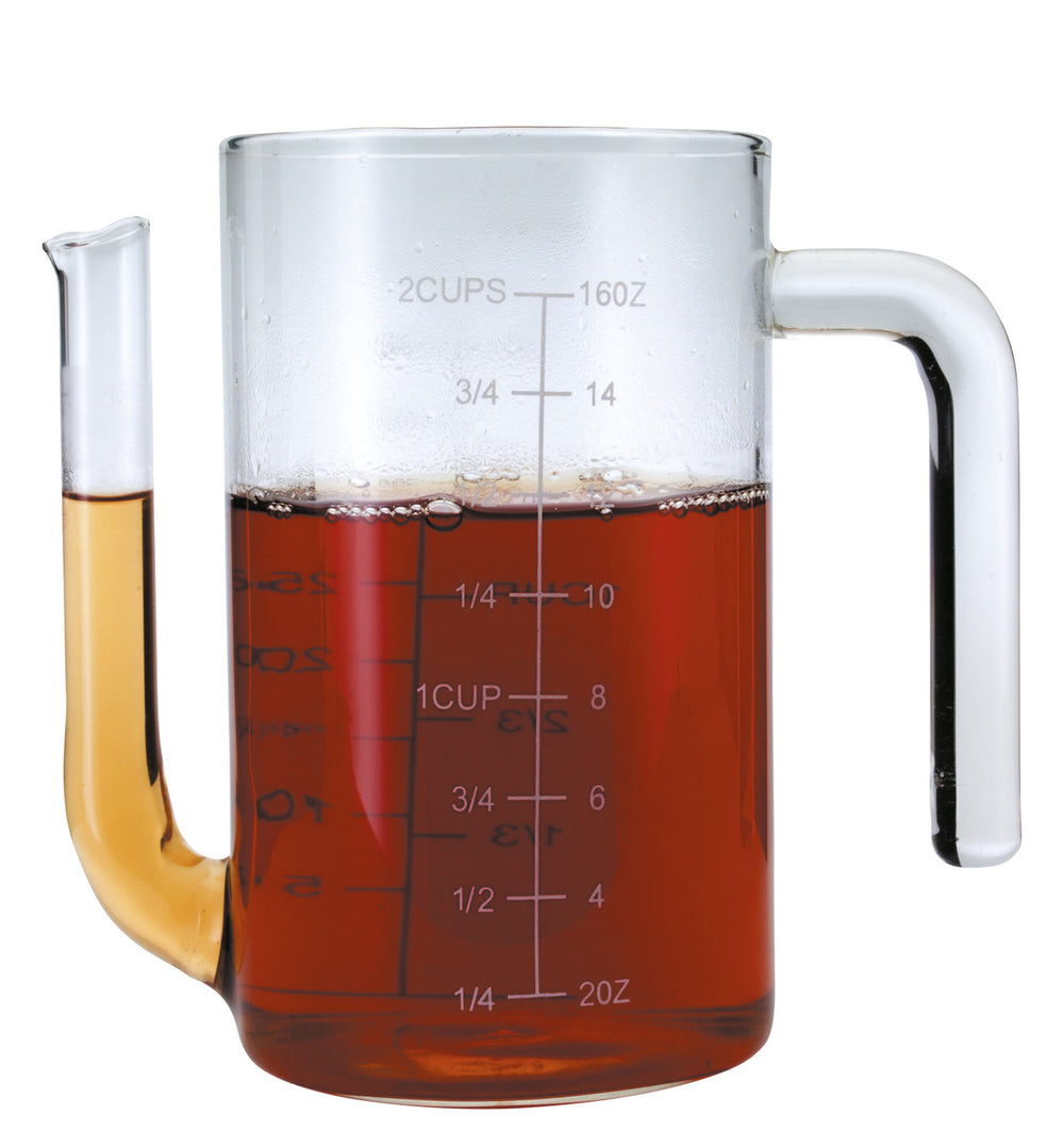MasterClass 450ml Glass Gravy / Fat Separator image 1