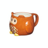 KitchenCraft Painted Ceramic Novelty Owl Mug image 1
