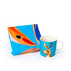 2pc Kangaroo Kitchen Set with 375ml Ceramic Mug and Cotton Tea Towel - Pete Cromer