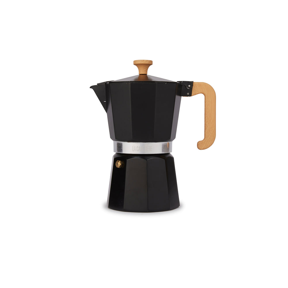 La Cafetière Venice 6 Cup Espresso Maker - Aluminium, Black image 1