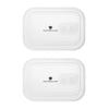 MasterClass All-in-One Set of 2 Replacement Lids - Small