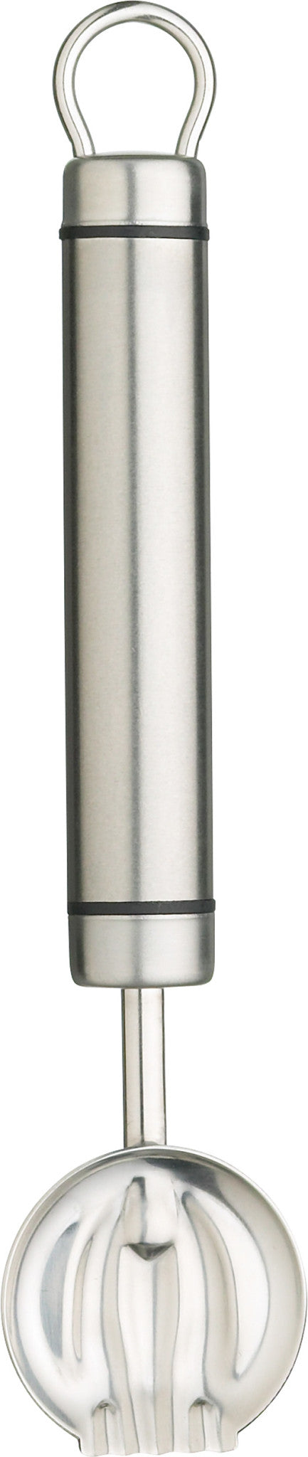 KitchenCraft Oval Handled Professional Stainless Steel Butter Curler image 1