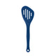 Colourworks Blue Silicone Fish Slice with Raised Edge, Slotted Design