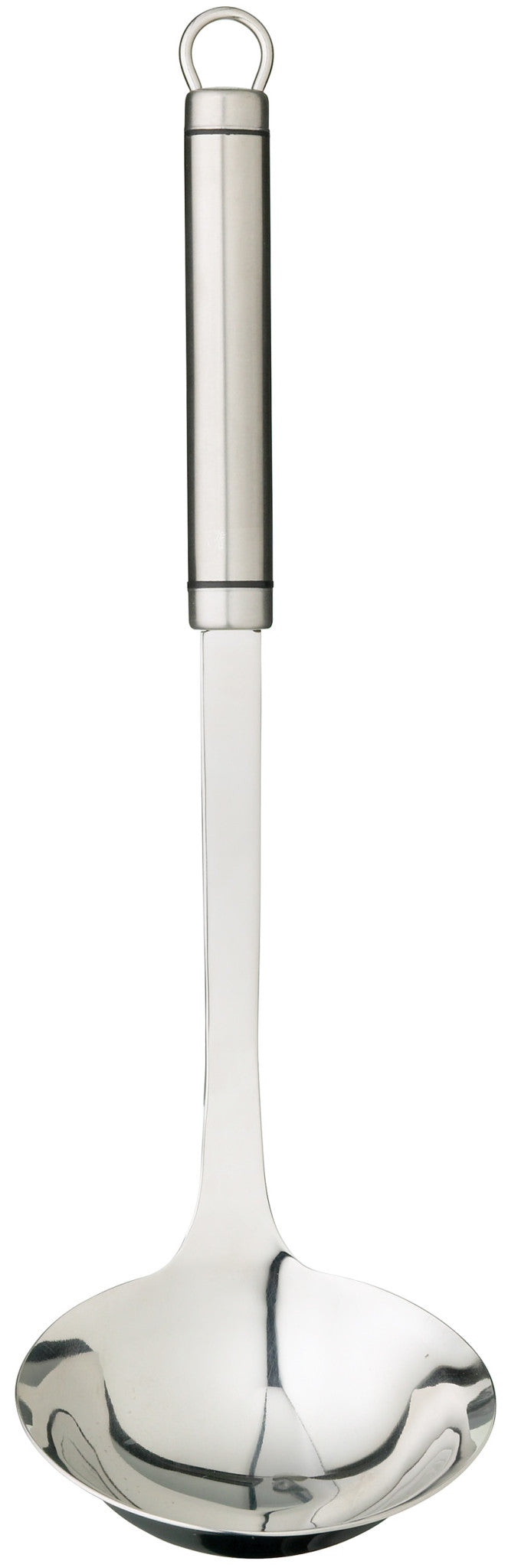 KitchenCraft Oval Handled Professional Stainless Steel Large Ladle image 1