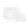 MasterClass Set of 4 Silicone Stretch Lids - Reusable Eco-Friendly Cling Film Alternatives image 1