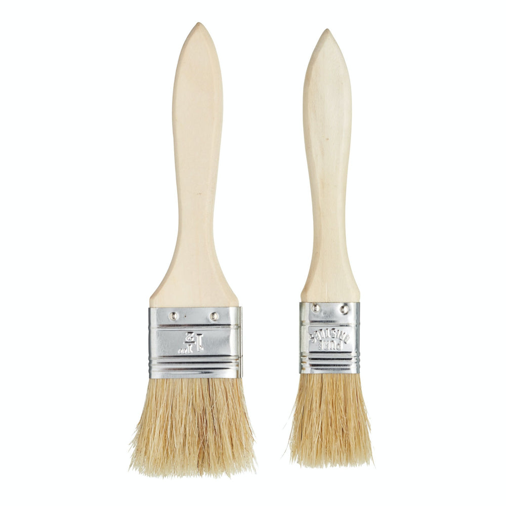 KitchenCraft Set of 2 Wide Pastry Brushes image 1