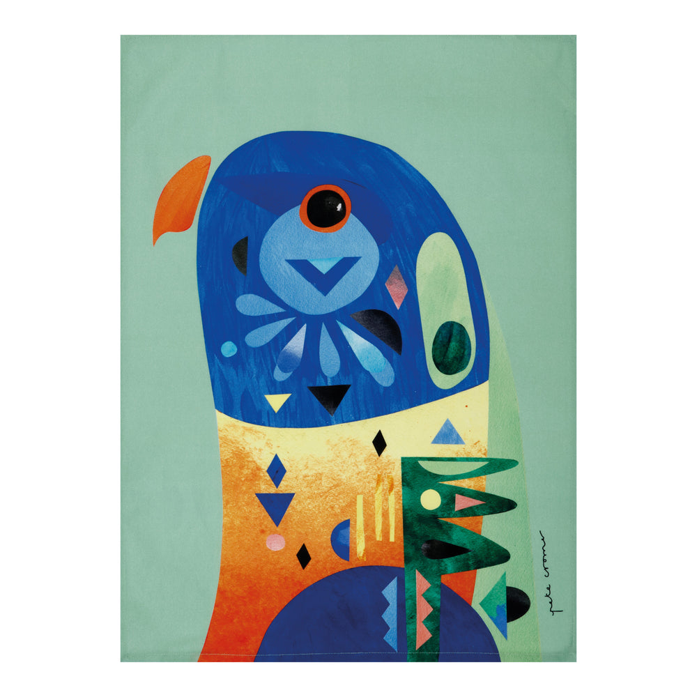 Maxwell & Williams Pete Cromer Lorikeet Tea Towel image 1