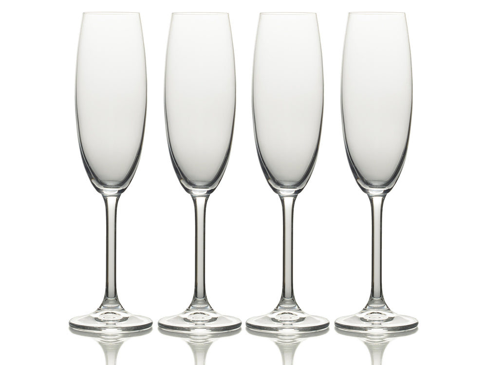 Mikasa Julie Set Of 4 8Oz Flute Glasses image 1