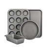 KitchenCraft Non-Stick Carbon Steel 4-Piece Bakeware Set image 1