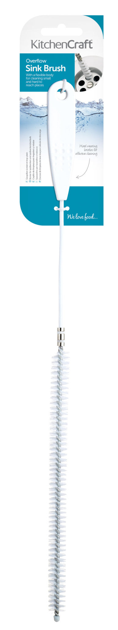 KitchenCraft Sink and Overflow Cleaning Brush image 1