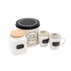 Creative Tops Bake It Stir It Up 4pc Set with Tea Jar, Storage Tin and 2x Mugs image 1