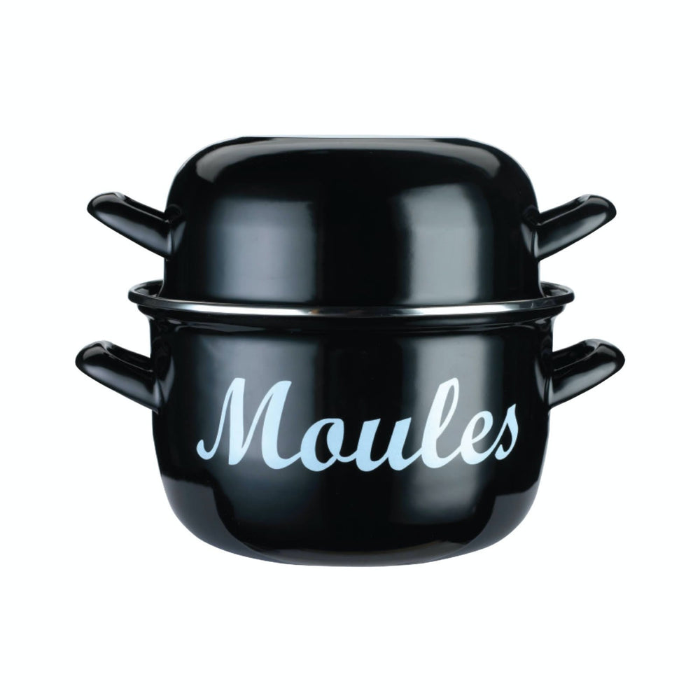 KitchenCraft World of Flavours Mediterranean Standard Mussels Pot image 1
