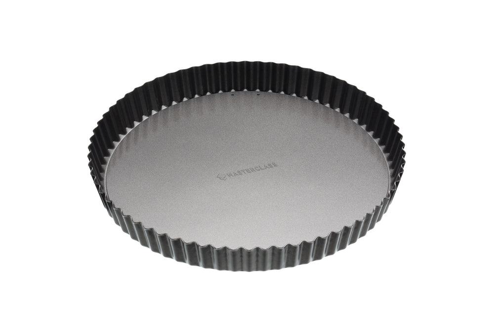 MasterClass Non-Stick Fluted Round Flan / Quiche Tin, 28cm image 1