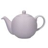 London Pottery Globe Lilac Textured Teapot with Strainer Spout - 4 Cup image 1