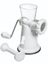 KitchenCraft White Plastic Mincer With Suction Clamp image 1