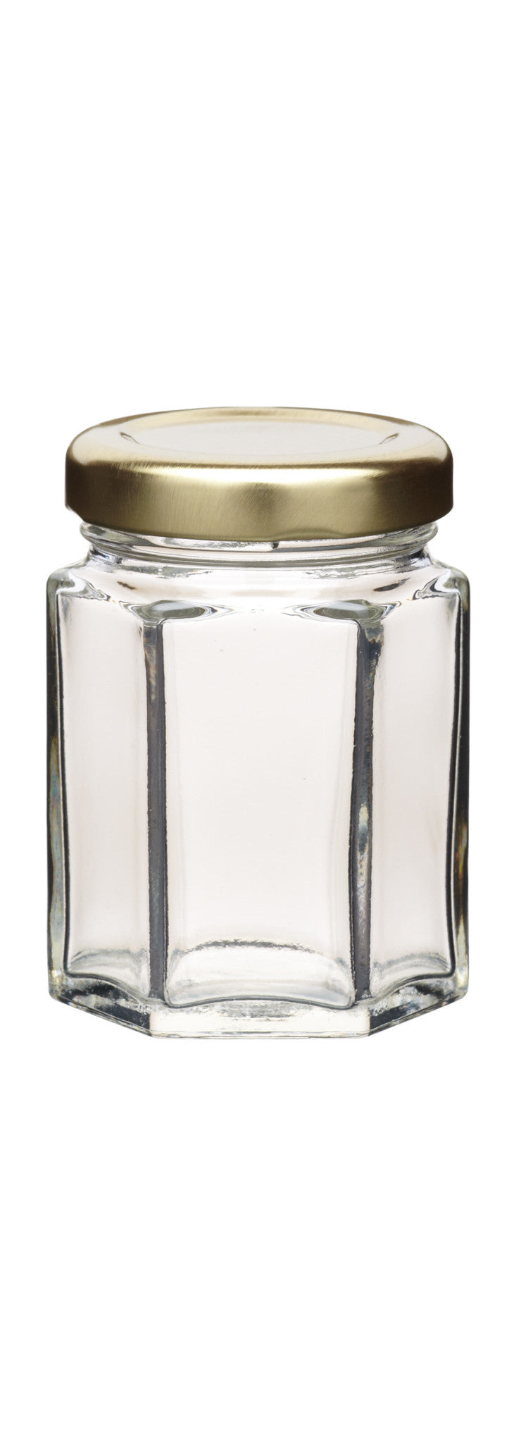Home Made 55ml Hexagonal Jar with Twist-off Lid image 1