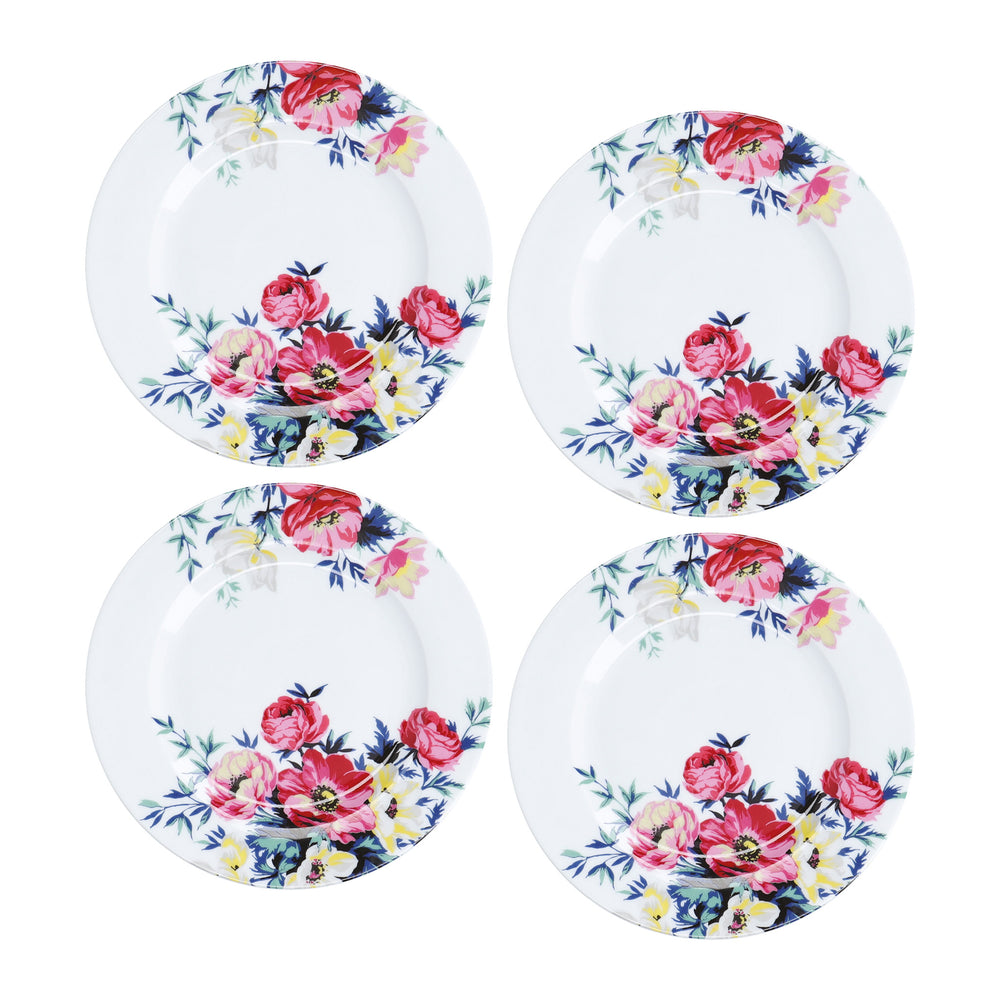 Set of 4 Mikasa Clovelly Porcelain 19cm Side Plates image 1