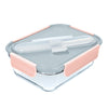 Built Mindful Glass 900ml Lunch Box with Cutlery image 1