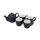 London Pottery Globe® Tea Set with 4-Cup Teapot and 4x Mugs
