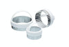 KitchenCraft Set of Three Fluted Pastry Cutters image 1