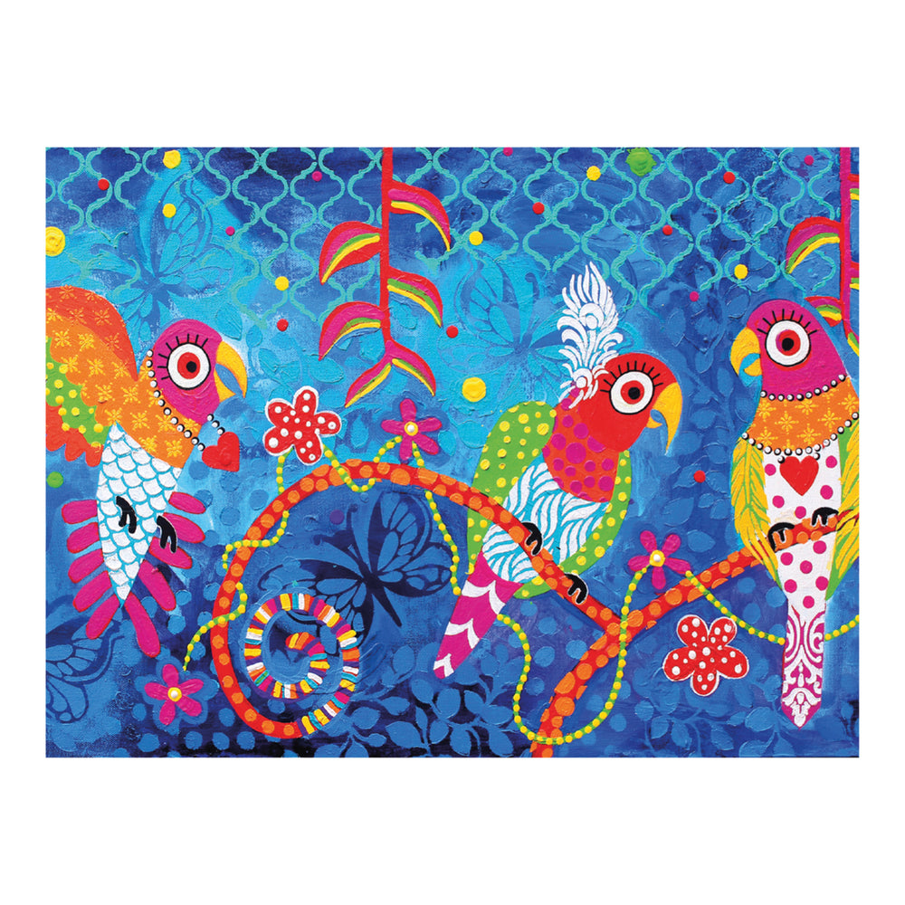 Maxwell & Williams Love Hearts Rainbow Girls Tea Towel image 1