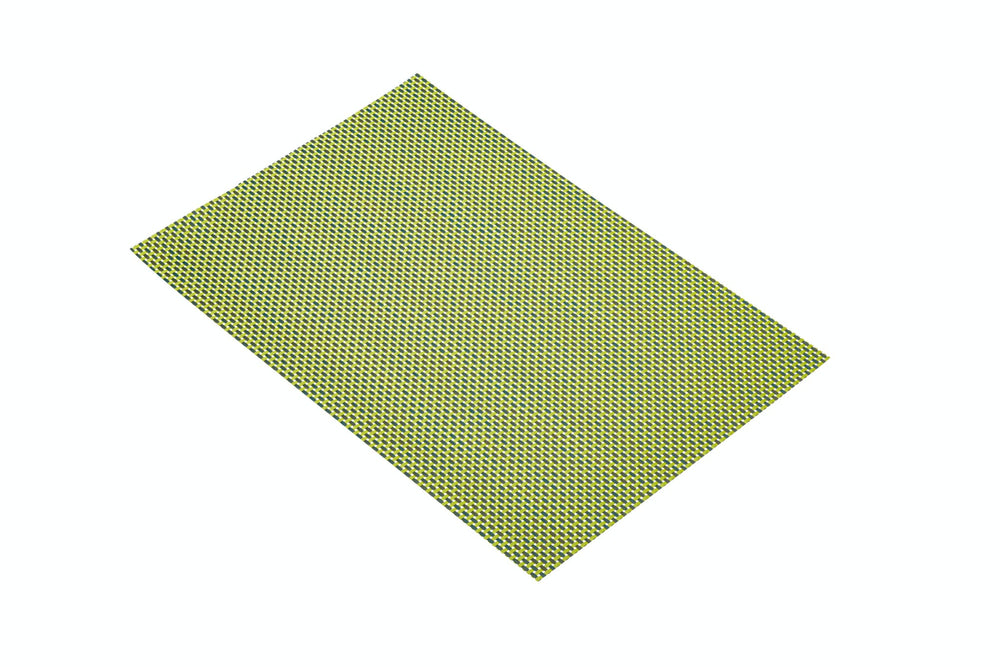 KitchenCraft Woven Green & Black Weave Placemat image 1