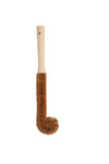 Natural Elements Plastic-Free Bottle Brush with Coconut Husk Bristles and Wooden Handle image 1