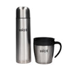La Cafetière Travel Coffee Gift Set with Thermal Flask, Travel Mug, Ground Coffee and Cookies image 1