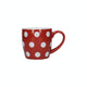 London Pottery Globe® Mug Red With White Spots