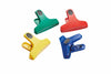 Farberware Large Food Bag Clips / Magnetic Shopping List Holders, Plastic - Assorted Colours (Set of 4) image 1