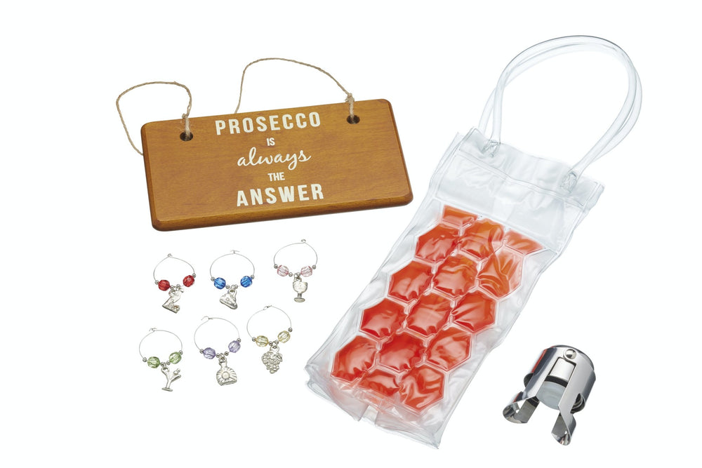 BarCraft Nine Piece Prosecco Gift Set image 1