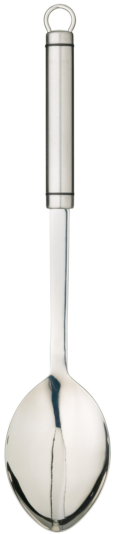 KitchenCraft Oval Handled Professional Stainless Steel Cooking Spoon image 1