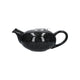 London Pottery Pebble Filter 4 Cup Teapot Gloss Black
