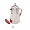 2pc Cafetière Set with Stainless Steel Havana 8-Cup Double Walled Cafetière and Red Battery Milk Frother image 1