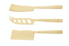 Artesá-Piece Set of Brass-Finished Cheese Knives image 1