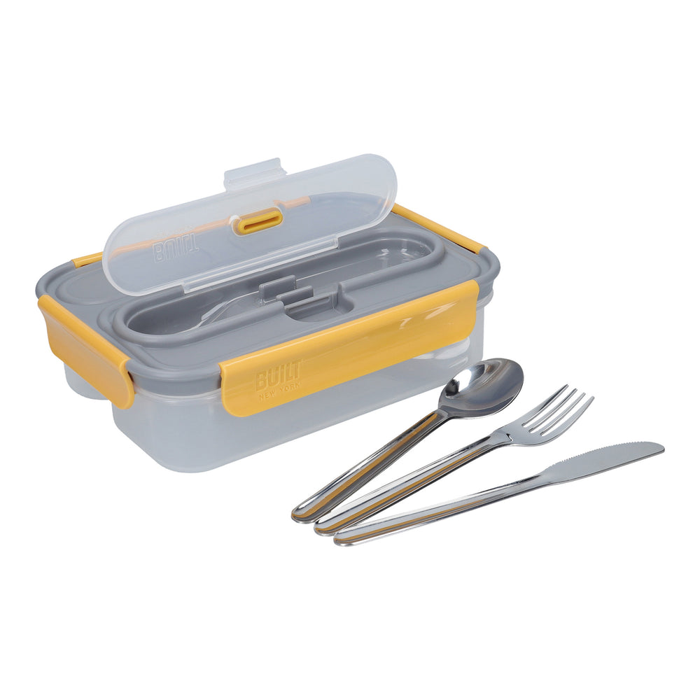 Built Stylist 1 Litre Lunch Box with Cutlery image 1