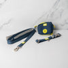 3pc Blue Dog Walking Set with Walk Bag, Medium Reflective Collar & Medium Double-Handled Reflective Lead image 1