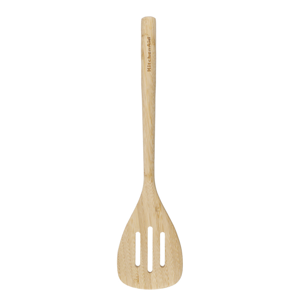 KitchenAid  Slotted Bamboo Turner image 1