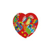 Maxwell & Williams Love Hearts Ceramic 10cm Chicken Dance Square Coaster image 1