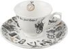 Victoria And Albert Alice In Wonderland Espresso Cup And Saucer image 1