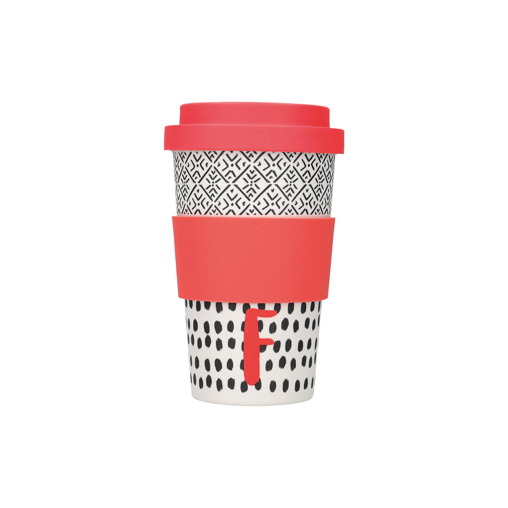 KitchenCraft 410ml Bamboo A to Z Letter 