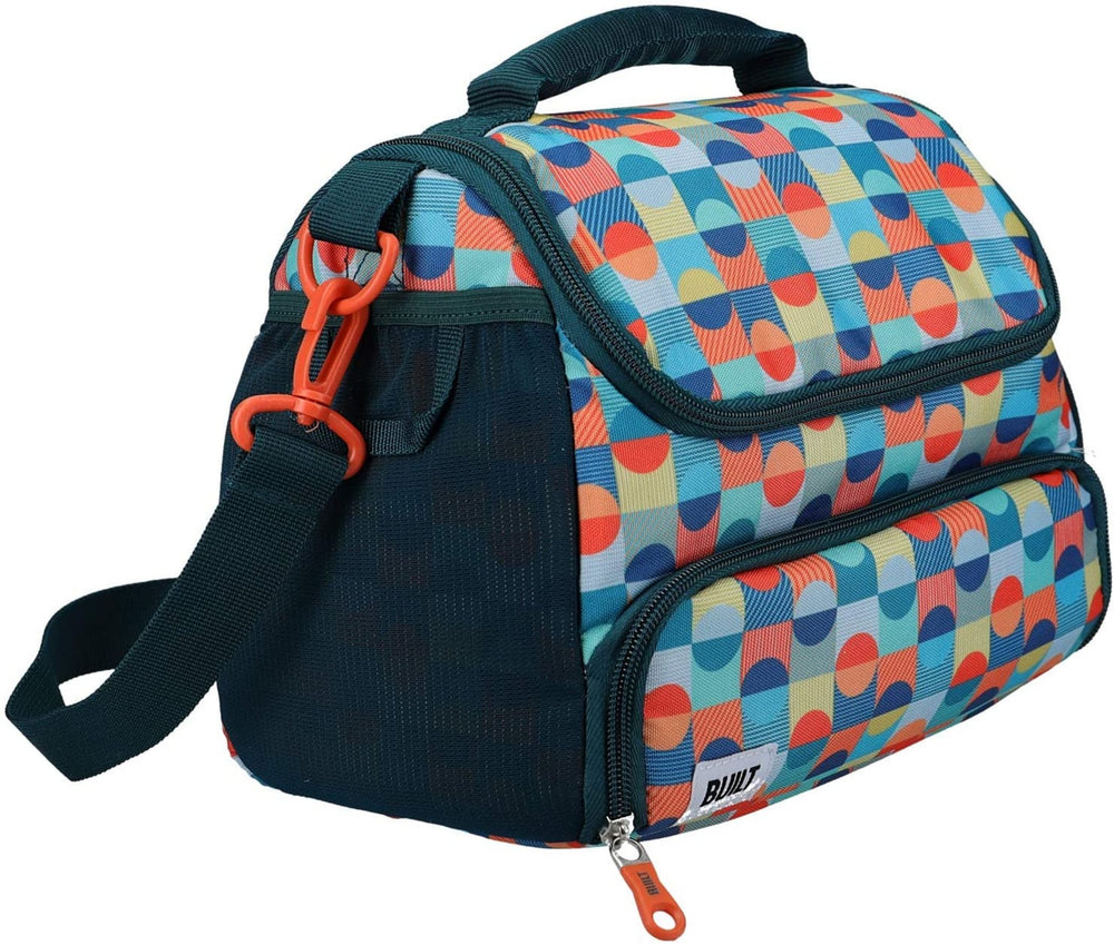 Built Retro 6 Litre Lunch Bag with Storage Compartment