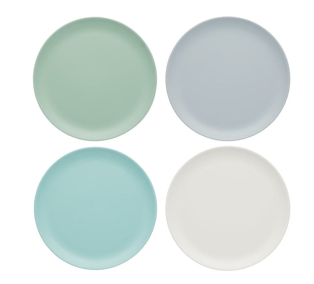 Colourworks Classics Salad and Snack Melamine Plates image 1