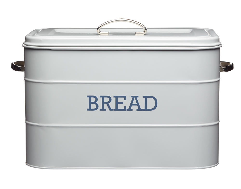 Living Nostalgia French Grey Bread Bin image 1