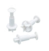 KitchenCraft Set of 3 Star Fondant Plunger Cutters image 1