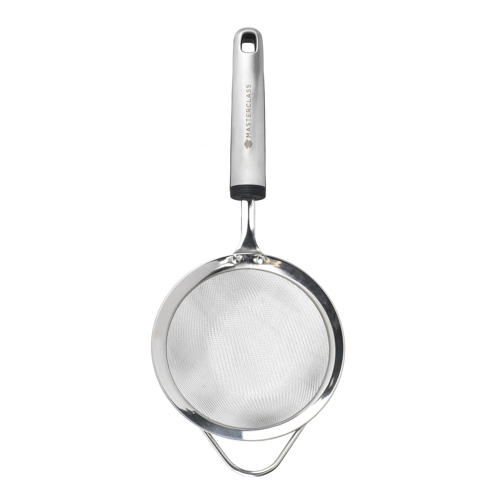MasterClass Soft Grip Stainless Steel Sieve - 12 cm image 1