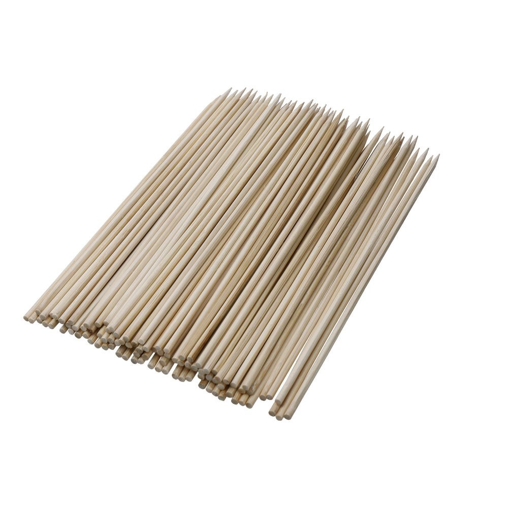 Farberware Wooden Skewers / Kebab Sticks, Bamboo, 20 cm (Pack of 100) image 1