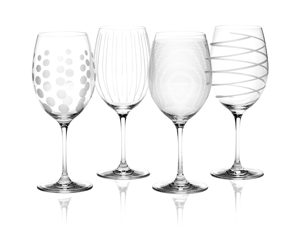 Mikasa Cheers Set Of 4 Red Wine Glasses image 1